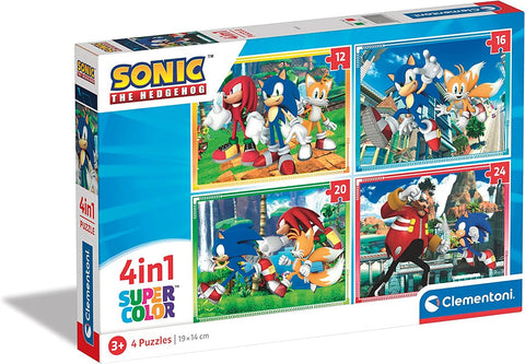 PUZZLE 4 EN 1 SONIC