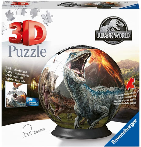 PUZZLE BALL JURASSIC WORLD 3D - 72 PIEZAS