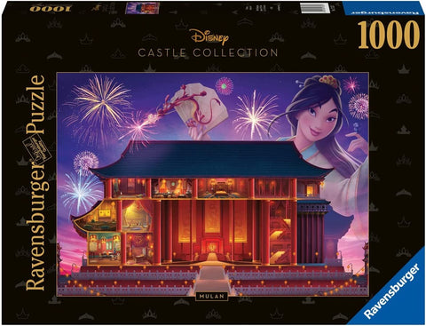 PUZZLE DISNEY CASTLES MULAN 1000 PIEZAS