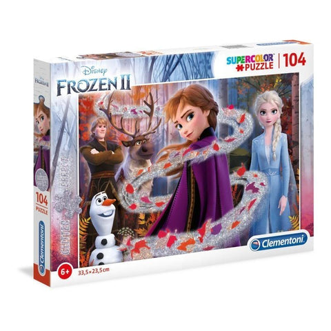 PUZZLE FROZEN 2 GLITTER 104 PZS