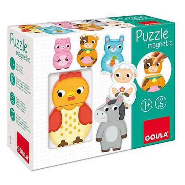 PUZZLE MAGNETICO INTERCAMBIABLE GRANJA