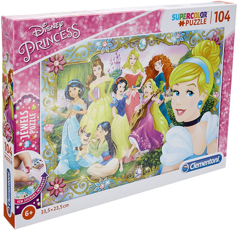 PUZZLE PRINCESAS 104 PZAS JOYAS