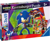 PUZZLE SONIC 3 X 49 PIEZAS