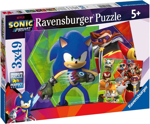 PUZZLE SONIC 3 X 49 PIEZAS