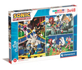 PUZZLE SONIC 3X48 PZAS