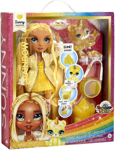 RAINBOW HIGH - MUÑECA RAINBOW WORLD - SUNNY