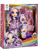 RAINBOW HIGH - MUÑECA RAINBOW WORLD - VIOLET