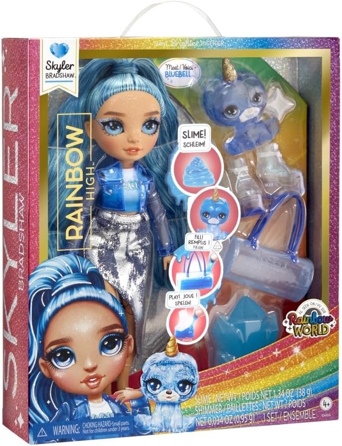 RAINBOW HIGH - MUÑECA RAINBOW WORLD - SKYLER
