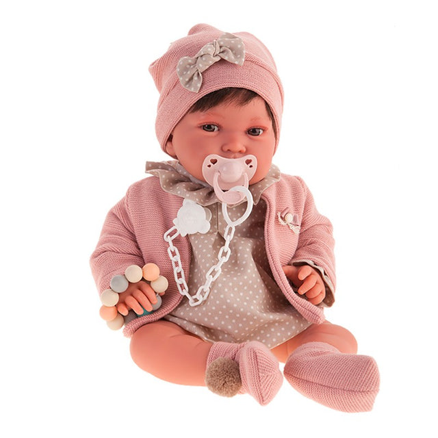 RECIEN NACIDA PIPA CHAQUETA ROSA