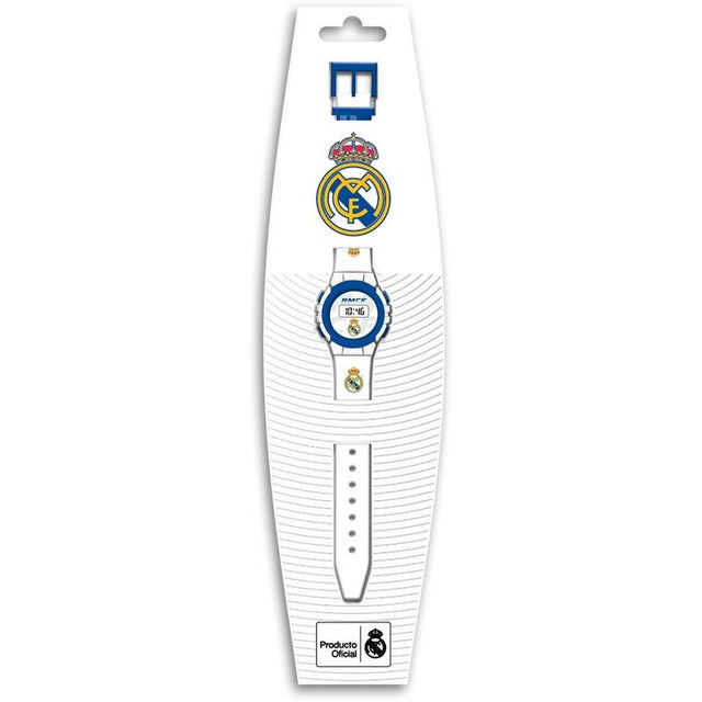 RELOJ DIGITAL KE02 REAL MADRID - BLANCO