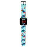 RELOJ LED STITCH DISNEY (FLORES)