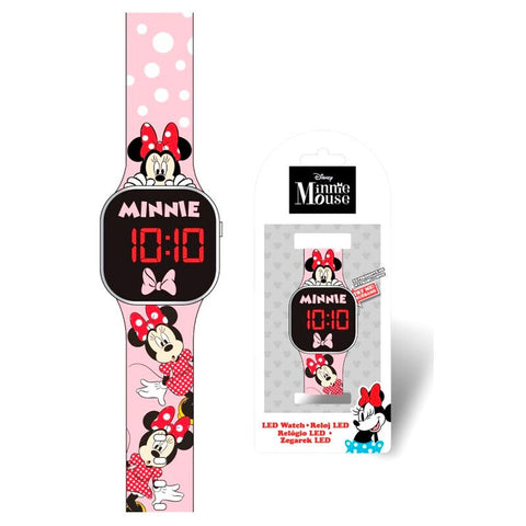 RELOJ LED MINNIE