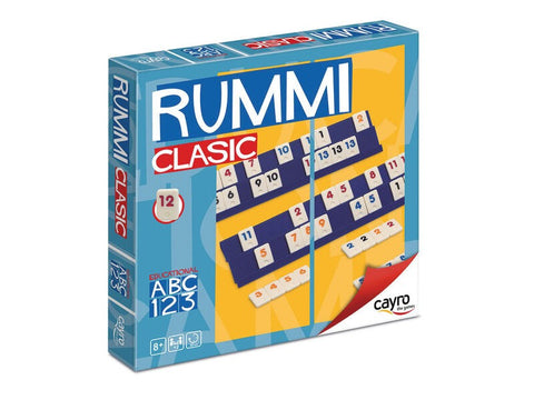 RUMMI CLASSIC 4 JUGADORES CAJA CUADRADA