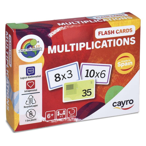 FLASHCARDS MULTIPLICACIONES