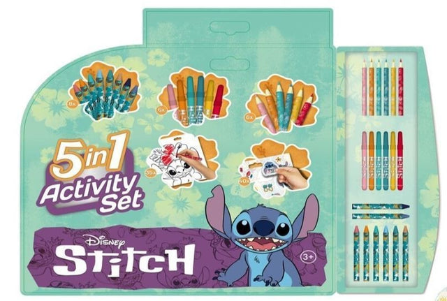 SET DE ACTIVIDADES 5 EN 1 LILO & STITCH