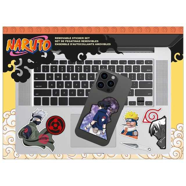 SET DE PEGATINAS REMOVIBLES NARUTO