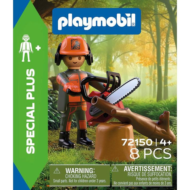 SPECIAL PLUS TRABAJADOR FORESTAL CON MOTOSIERRA