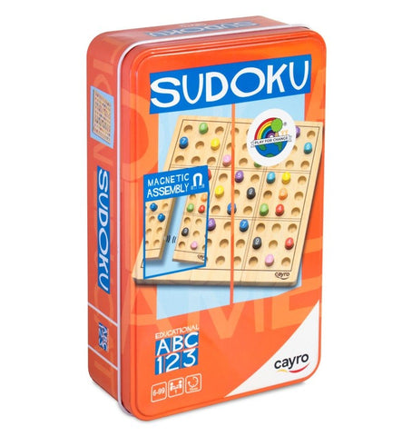 SUDOKU TRAVEL CAJA METAL