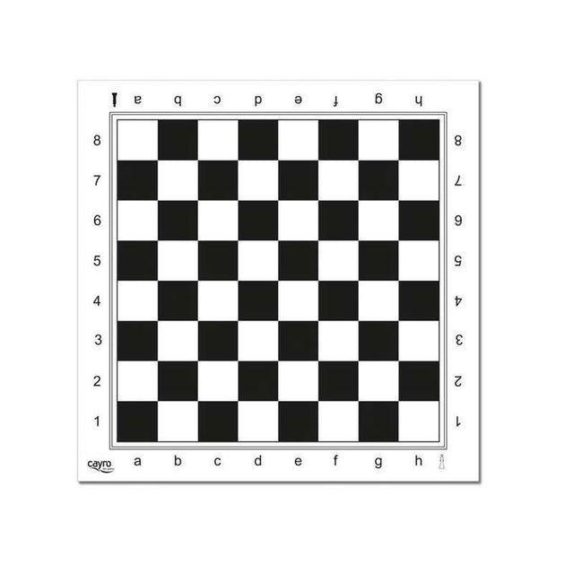 TABLERO AJEDREZ PROFESIONAL PLASTICO 45X45 CM