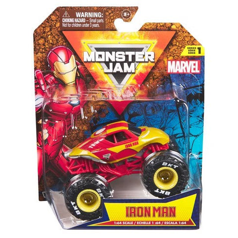 VEHICULO MONSTER JAM MARVEL SURTIDO 1:64